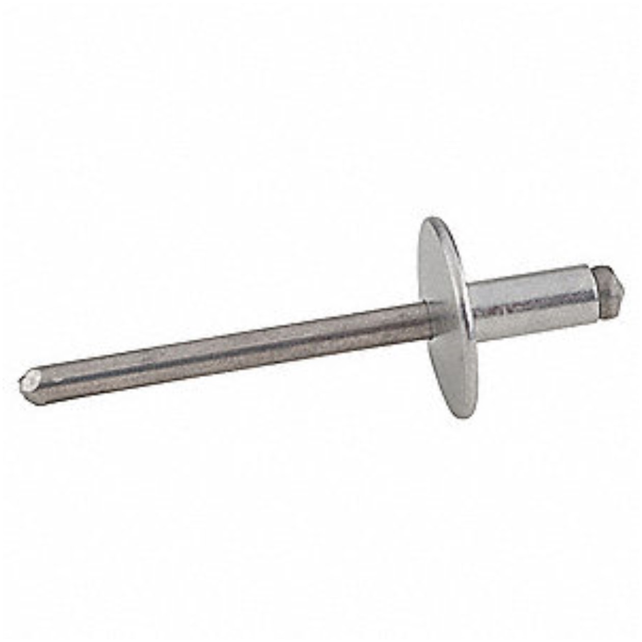 CF-AD42ABSLF POP AD42ABSLF Open End Blind Rivet; 1/8 Inch (0.125 Inch), (0.063 - 0.125 Inch Grip), Large Flange